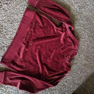 Summer sale rails velvet sweatshirt